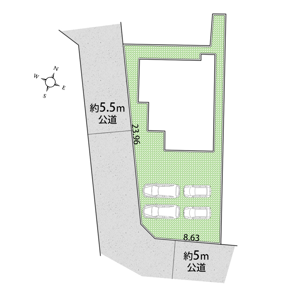 武蔵村山市神明3丁目　区画